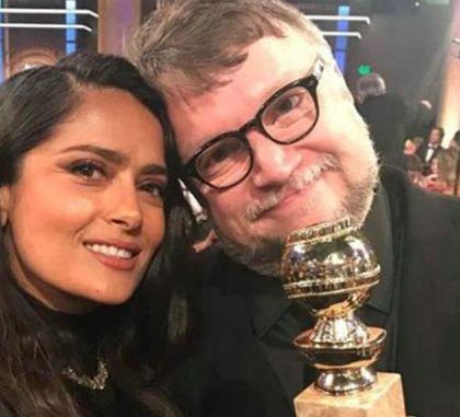 Salma Hayek está orgullosa de Guillermo del Toro