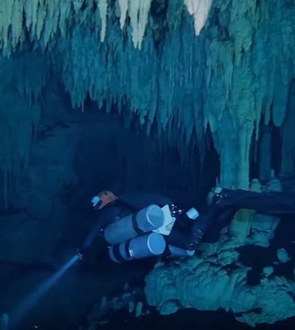 Encuentran el sitio arqueológico bajo  el agua más grande del mundo en México