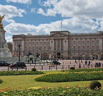 El palacio de Buckingham está construido con fósiles