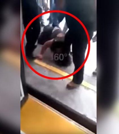 Sujeto toma a mujer de rehén para asaltar en el Metrobús