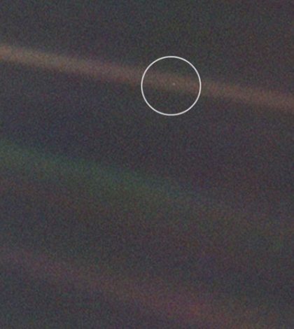 Se cumplen 18 años de la imagen ‘Pale Blue Dot’ de la Tierra