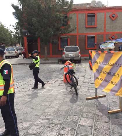 Policía Vial pone en marcha operativo por obras en el Centro Histórico