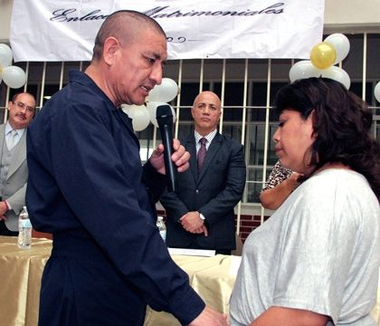 Más de 3 mil internos se han casado en cárceles de CDMX; 62 del mismo sexo