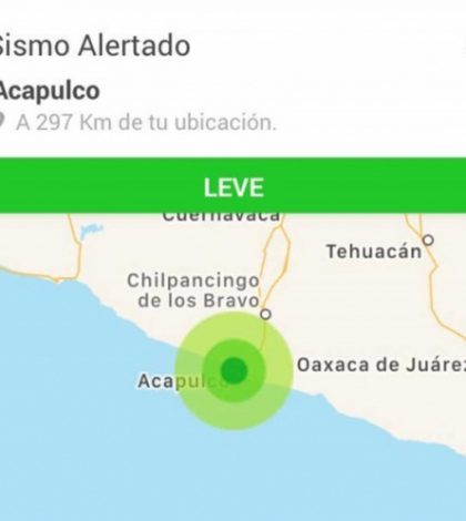 SkyAlert registra sismo de ‘intensidad leve’ en Acapulco