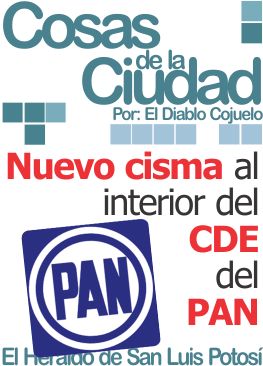 Cosas de la Ciudad: Nuevo cisma al interior del CDE del PAN