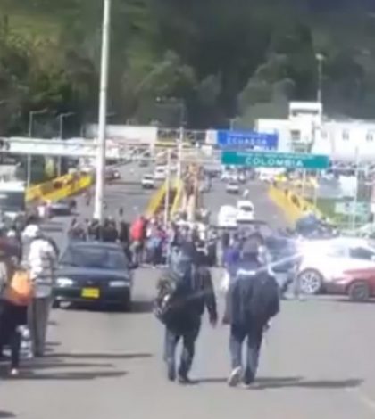 Colombia y Ecuador refuerzan seguridad en frontera con 10 mil policías
