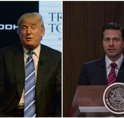Peña Nieto y Donald Trump conversan sobre comercio, migración y seguridad