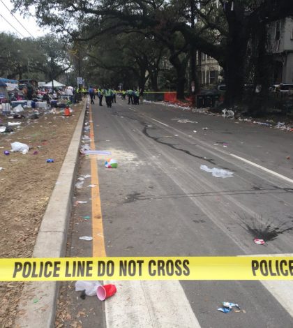Varios heridos en dos tiroteos durante el desfile de Mardi Gras en Nueva Orleans