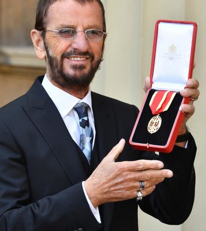 Ringo Starr es nombrado Caballero del Imperio Británico