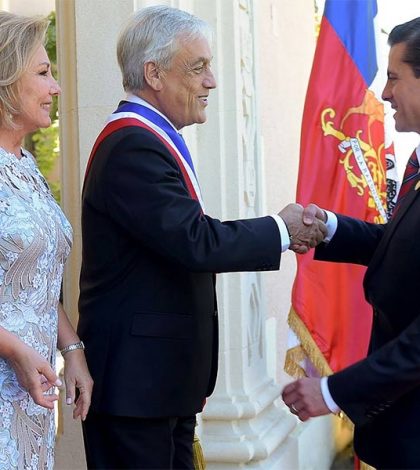 Peña Nieto asiste a almuerzo de Jefes de Estado en Chile