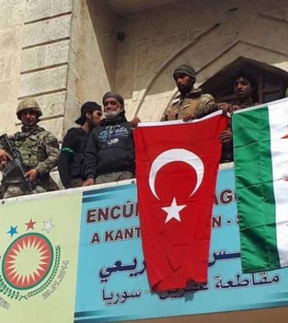 Conquista Turquía enclave kurdo en Siria