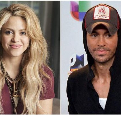 Sorprende antigua foto de Shakira y Enrique Iglesias