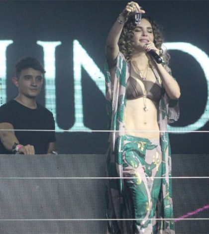 Belinda acepta cantar ‘Sapito’ en su show en Cancún
