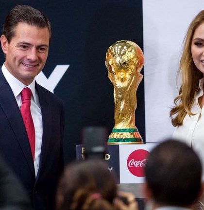 EPN confunde año en que se jugará Mundial de Rusia