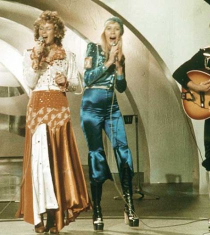 Miembros del legendario  grupo de pop ABBA se reunen