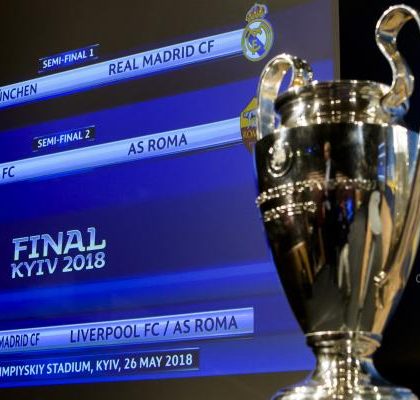Definidas las semifinales de la Champions League