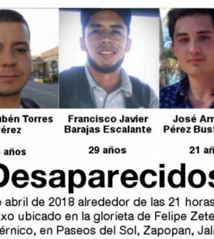Regresan con sus familias jóvenes desaparecidos en Jalisco