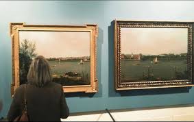Las dos mitades de una obra de Canaletto reunidas por primera vez
