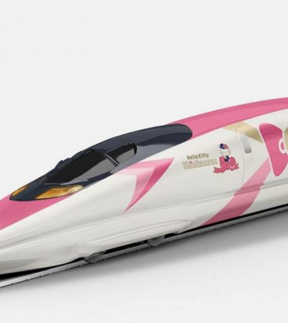 Lanzarán el Tren Bala Hello Kitty, ¿viajarías en él?