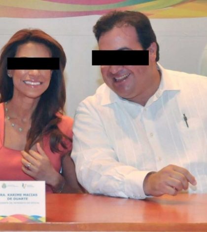 Giran orden de aprehensión contra Karime Macías, esposa de Javier Duarte