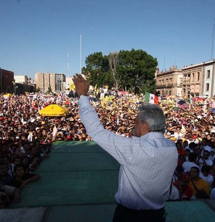 AMLO tendrá uno de sus cierres de campaña en San Luis Potosí