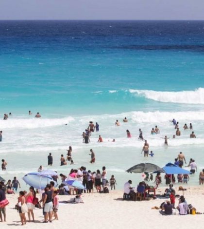 Aumenta llegada de turistas a Cancún