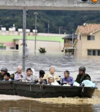 Sube a 88 el número de muertos por inundaciones en Japón