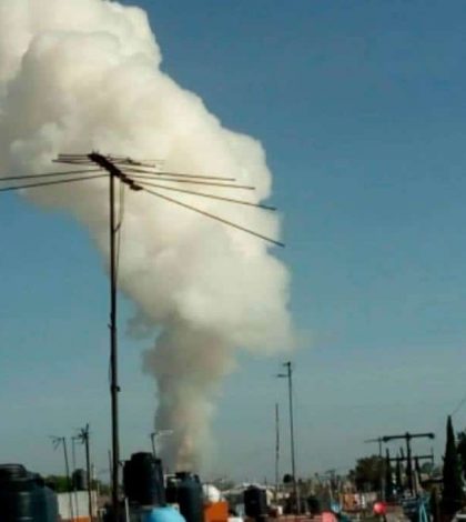Explosión en Tultepec deja 12 muertos