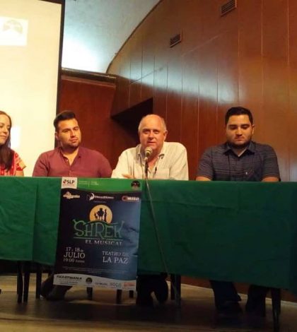 Presentan Shrek, el musical en San Luis Potosí