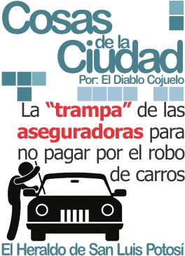 Cosas de la Ciudad: La «trampa» de las aseguradoras para no pagar el robo de carros