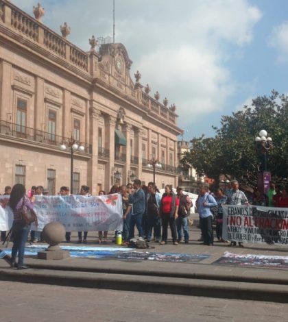Protestas contra el Fracking en la Huasteca llegan a la capital (VIDEO)