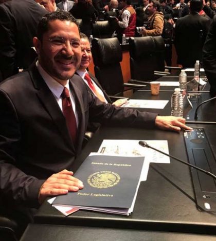 Martí Batres es elegido presidente del Senado