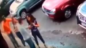 Captan violento asalto a dos chicas en Tlalpan