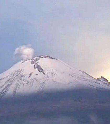#Video: Registra el Popocatépetl una explosión y 5 minutos de sismo: Cenapred