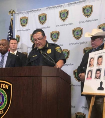 Caen nueve miembros de la MS-13 acusados de asesinatos en Houston