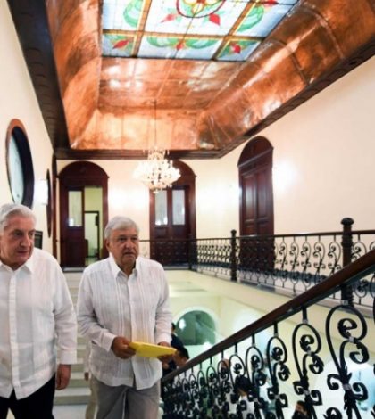 Acuerdan López Obrador y gobernador proyectos prioritarios para Tabasco