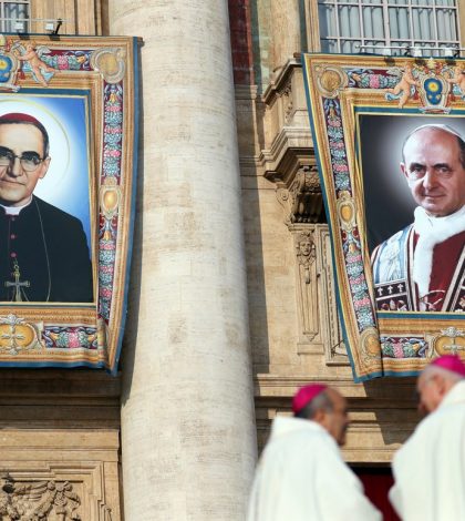 El Papa declara santos a Pablo VI y a Oscar Arnulfo Romero, “el obispo de los pobres”