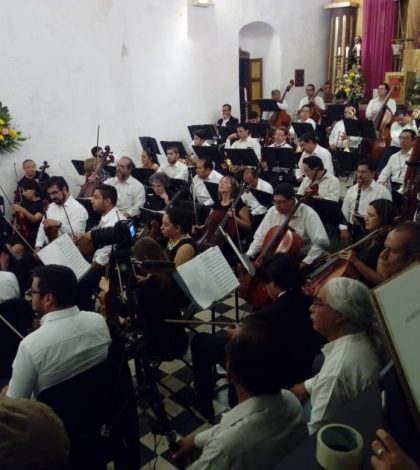 El Exconvento de San Agustín de Xilitla enmarcó El concierto “Por amor a La Tierra”, de OSSLP