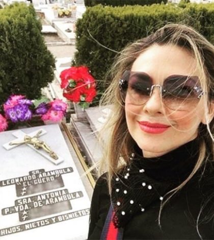 Aracely Arámbula confirma la muerte de mamá de Luis Miguel