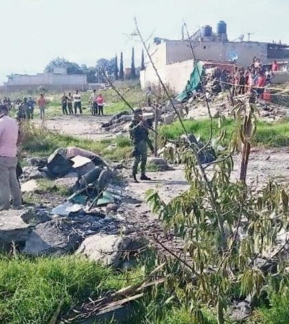 Estallido deja 2 muertos en Tultepec