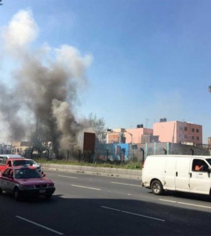 Incendio en Metro Xola provoca pánico y movilización