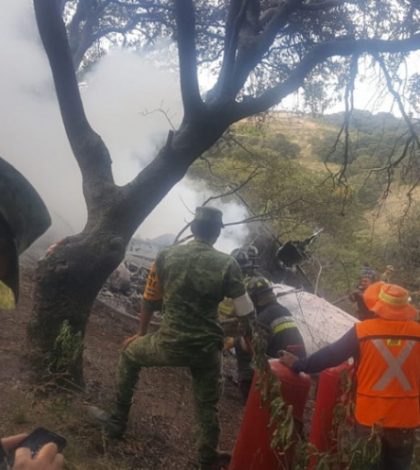 Se desploma avioneta en Atizapán y mueren dos personas