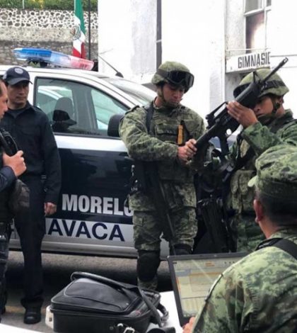 Ejército toma control de la policía de Cuernavaca
