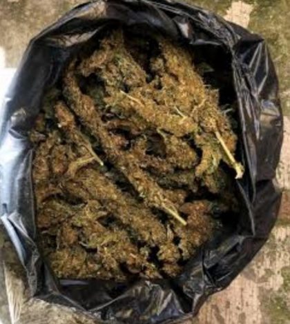 Detienen a hombre con dos kilos de mariguana en Cuauhtémoc