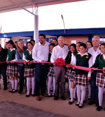 JM Carreras y Silva Celis inauguran  obras educativas en Villa de Ramos