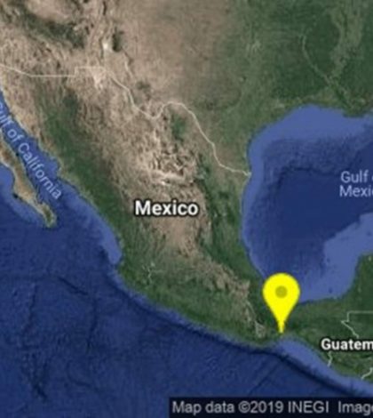 Ajustan a 5.1 la magnitud del sismo en Oaxaca