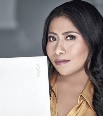 Yalitza Aparicio, en campaña por las mujeres