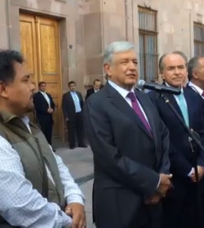 Hoy estará Andrés Manuel López Obrador en Cedral