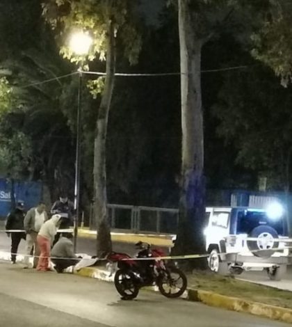 Motociclista se estrella contra un árbol en la Gustavo A. Madero