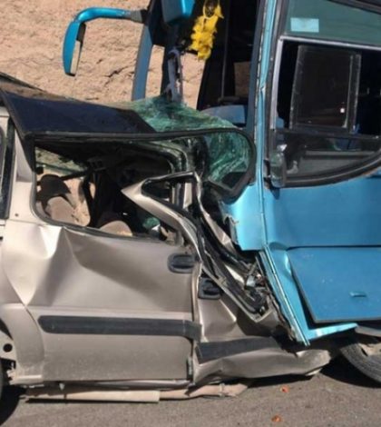 Dos mujeres pierden la vida en aparatoso accidente en Aguascalientes